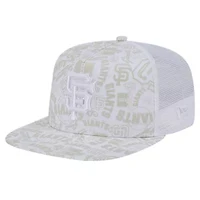 MLB San Francisco Giants Logo Dunes A-Frame Trucker 9FIFTY Snapback Hat