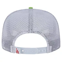 MLB Los Angeles Dodgers Neon Horizon A-Frame Trucker 9FIFTY Snapback Hat