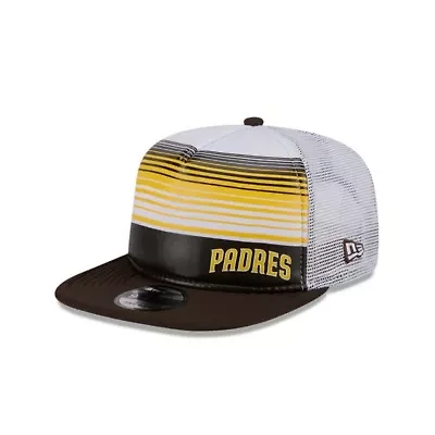 MLB San Diego Padres Team Horizon 9FIFTY A-Frame Trucker Snapback Hat