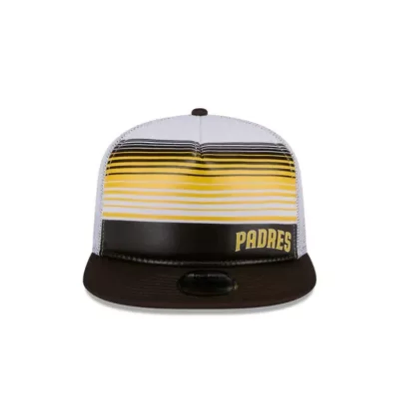 MLB San Diego Padres Team Horizon 9FIFTY A-Frame Trucker Snapback Hat