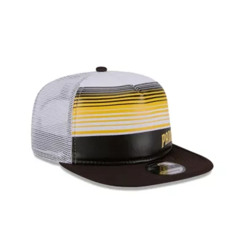 MLB San Diego Padres Team Horizon 9FIFTY A-Frame Trucker Snapback Hat