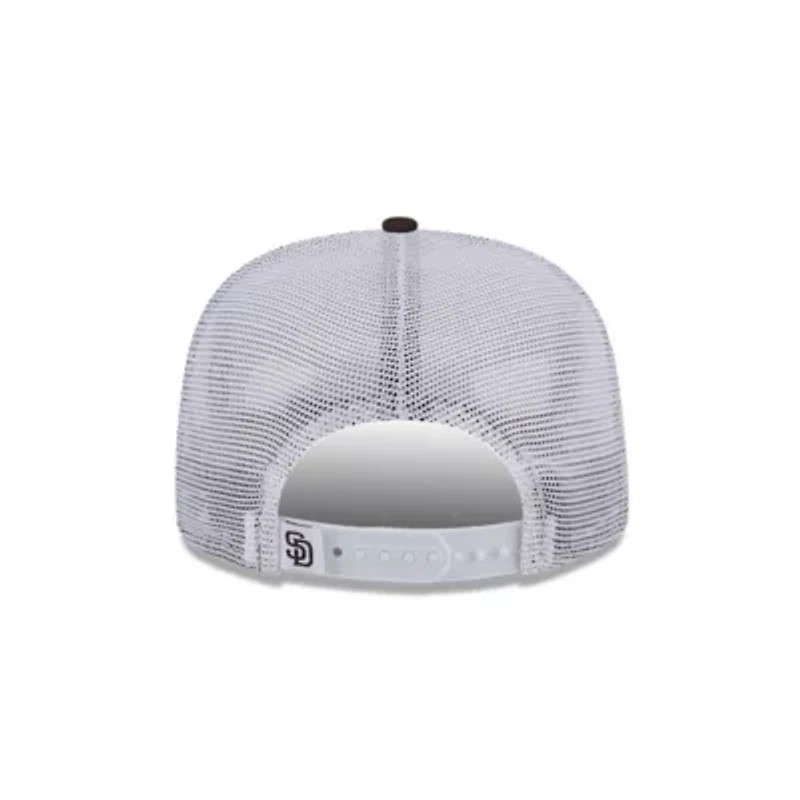 MLB San Diego Padres Team Horizon 9FIFTY A-Frame Trucker Snapback Hat