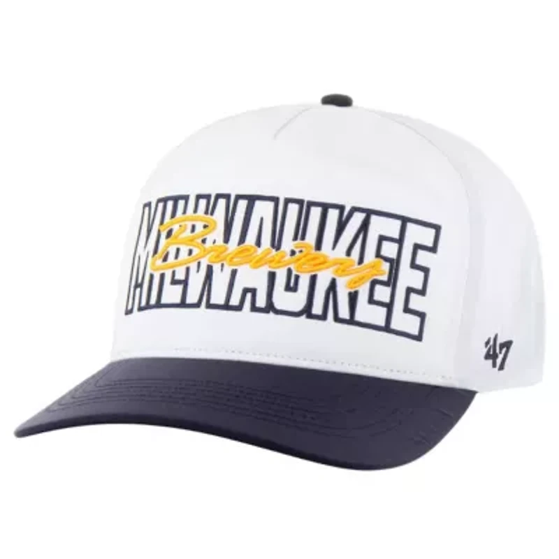 MLB Milwaukee Brewers Lineman Hitch Adjustable Hat