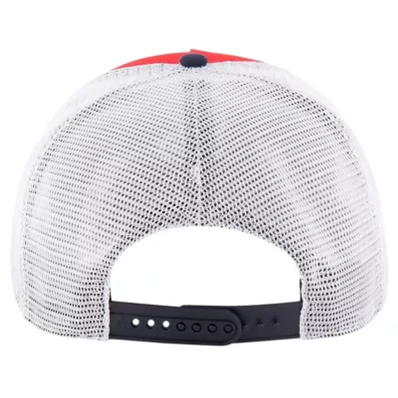 MLB St. Louis Cardinals Gridiron Super Stripe Relaxed Trucker Hitch Adjustable Hat