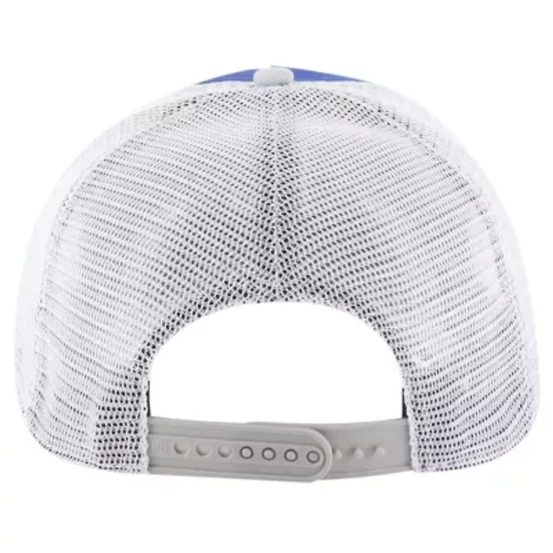 MLB Los Angeles Dodgers Gridiron Super Stripe Relaxed Trucker Hitch Adjustable Hat
