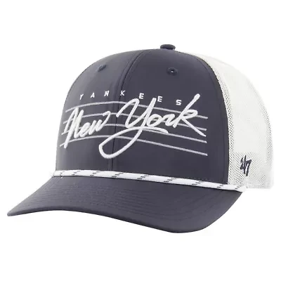 MLB New York Yankees Downburst Trucker Adjustable Hat