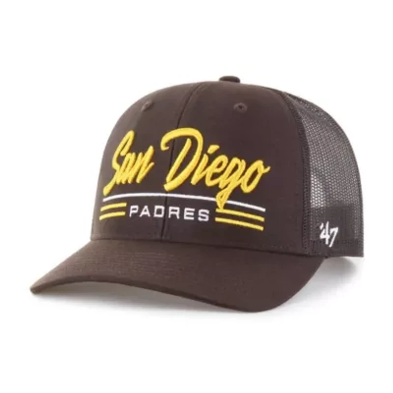 MLB San Diego Padres Garner Trucker Adjustable Hat