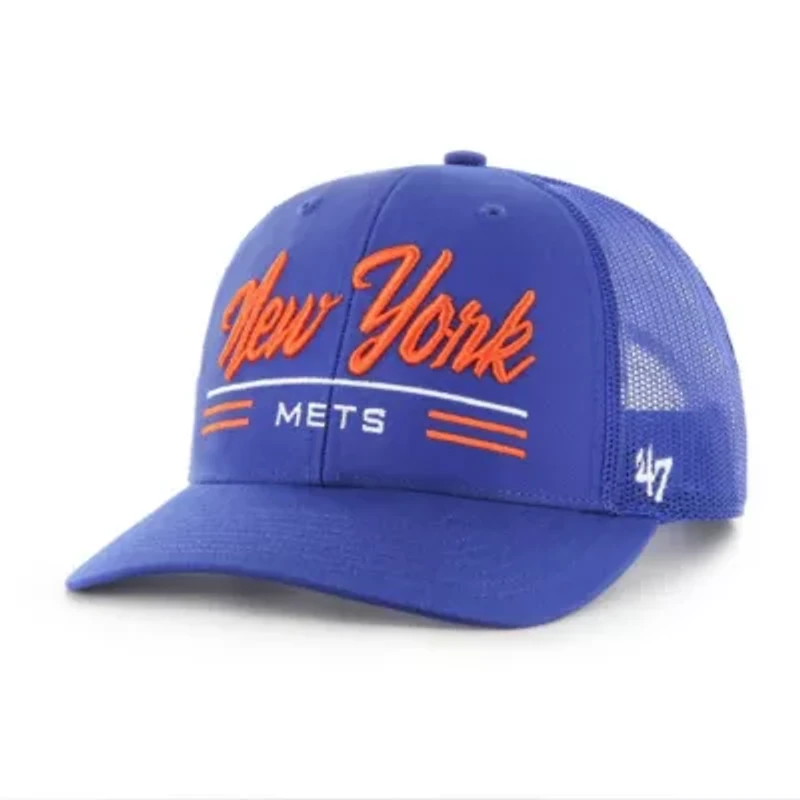 MLB New York Mets Garner Trucker Adjustable Hat