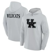 NCAA Fanatics Kentucky Wildcats Blaze Tri-Blend Pullover Hoodie