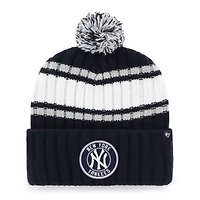 MLB New York Yankees Plateau Cuffed Knit Hat with Pom