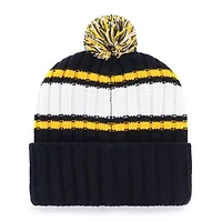 MLB Milwaukee Brewers Plateau Cuffed Knit Hat with Pom
