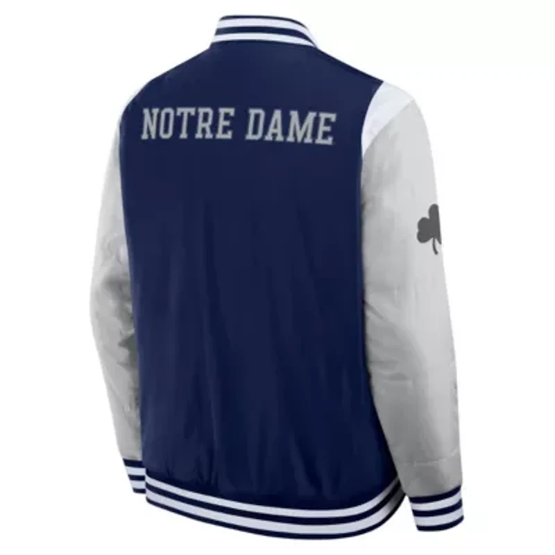NCAA Fanatics Notre Dame Fighting Irish Elements Elite Full-Snap Jacket