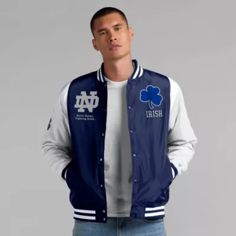 NCAA Fanatics Notre Dame Fighting Irish Elements Elite Full-Snap Jacket