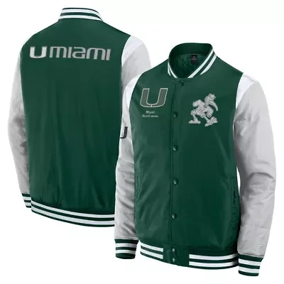 Miami (FL) Hurricanes NCAA Fanatics Elements Elite Full-Snap Jacket