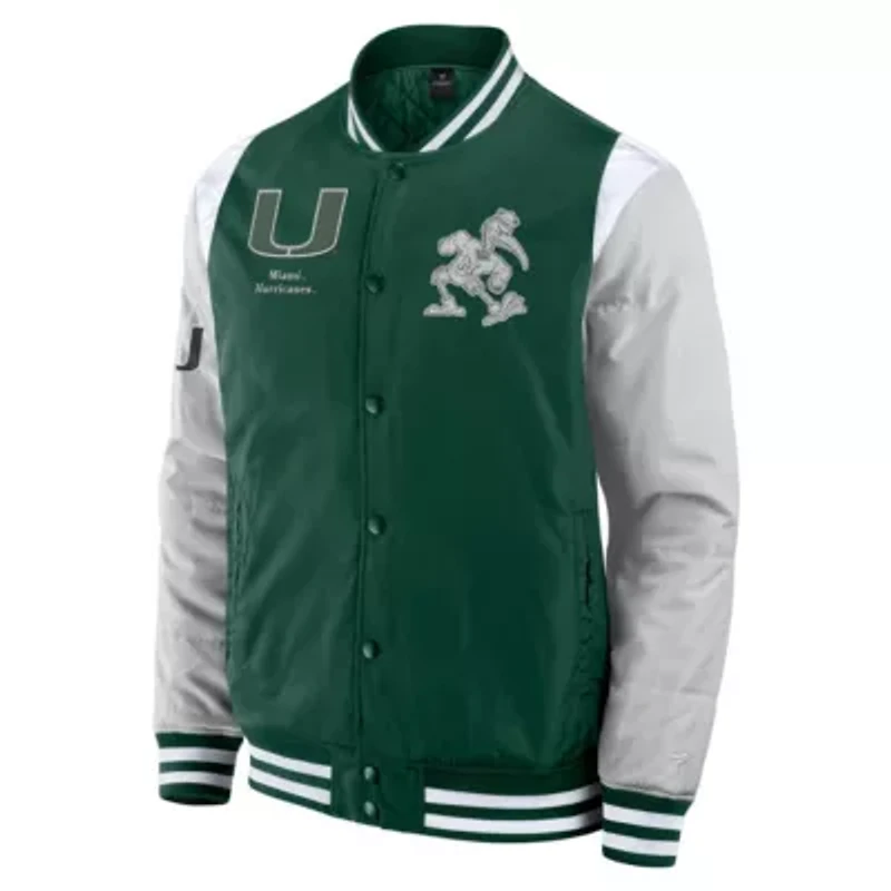 Miami (FL) Hurricanes NCAA Fanatics Elements Elite Full-Snap Jacket