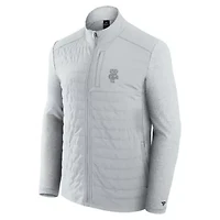 NCAA Fanatics Wisconsin Badgers Tonal Primary Logo Full-Zip Jacket