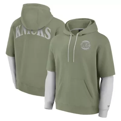 NBA Fanatics New York Knicks Elements Sleek Pullover Hoodie
