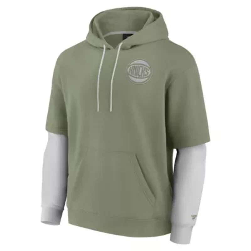 NBA Fanatics New York Knicks Elements Sleek Pullover Hoodie