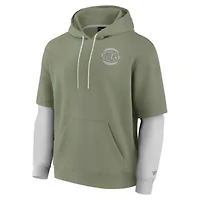 NBA Fanatics New York Knicks Elements Sleek Pullover Hoodie