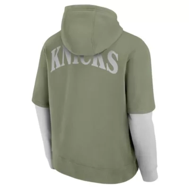 NBA Fanatics New York Knicks Elements Sleek Pullover Hoodie