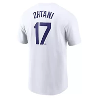 MLB Nike Shohei Ohtani Los Angeles Dodgers 2024 Fuse Name & Number T-Shirt