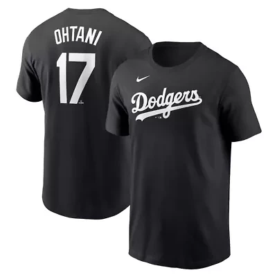 MLB Nike Shohei Ohtani Los Angeles Dodgers 2024 Fuse Name & Number T-Shirt