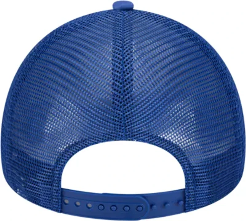 MLB Los Angeles Dodgers Retro Wordmark 9FORTY A-Frame Trucker Adjustable Hat