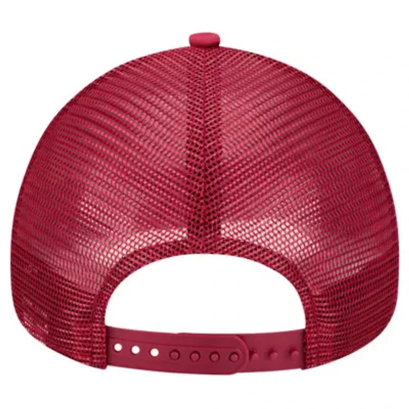 MLB Philadelphia Phillies Retro Wordmark 9FORTY A-Frame Trucker Adjustable Hat