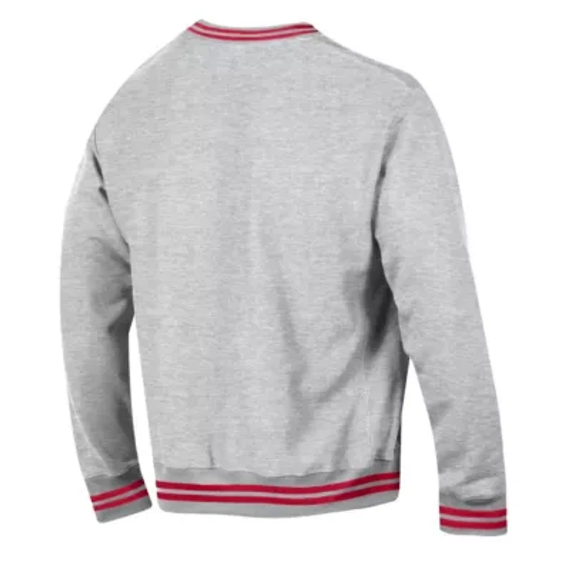 NHL Chicago Blackhawks Reverse Weave Yarn Dye Pullover Sweatshirt