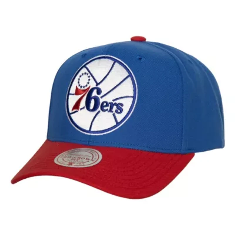 NBA Royal/Red Philadelphia 76ers Soul XL Logo Pro Crown Snapback Hat