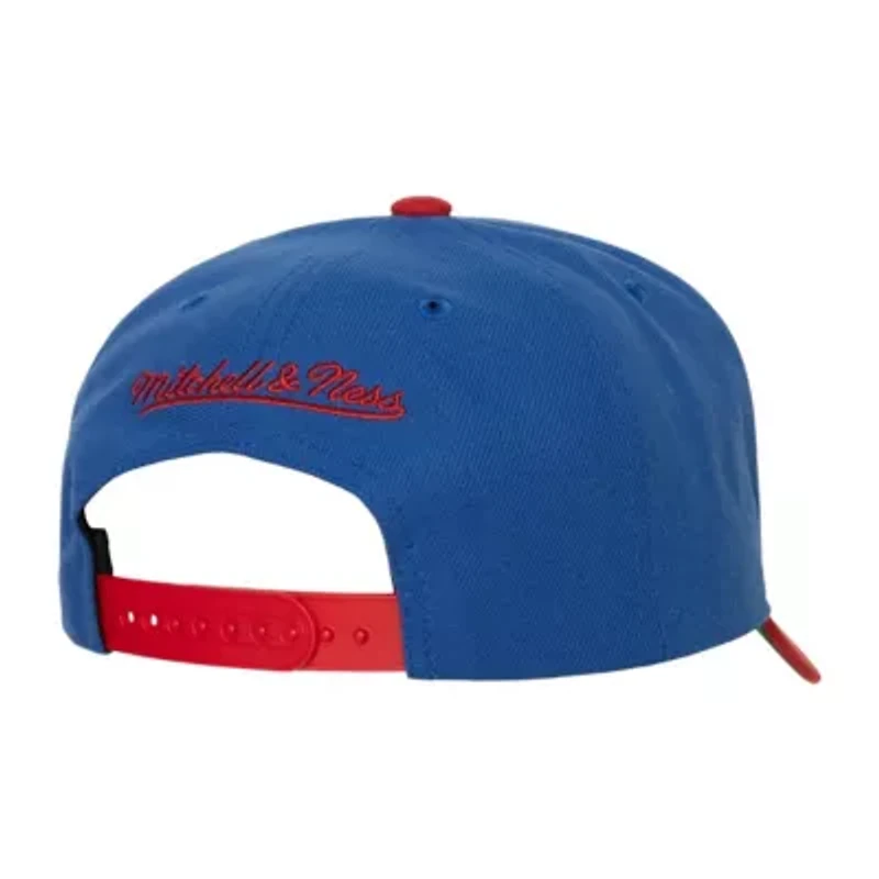 NBA Royal/Red Philadelphia 76ers Soul XL Logo Pro Crown Snapback Hat