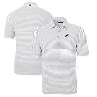 NCAA Georgia Bulldogs Alumni Logo Virtue Eco Pique Stripe Recycled Polo