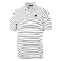 NCAA Georgia Bulldogs Alumni Logo Virtue Eco Pique Stripe Recycled Polo