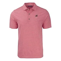 NCAA Georgia Bulldogs Alumni Logo Forge Eco Stripe Stretch Recycled Polo