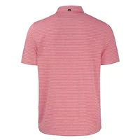 NCAA Georgia Bulldogs Alumni Logo Forge Eco Stripe Stretch Recycled Polo