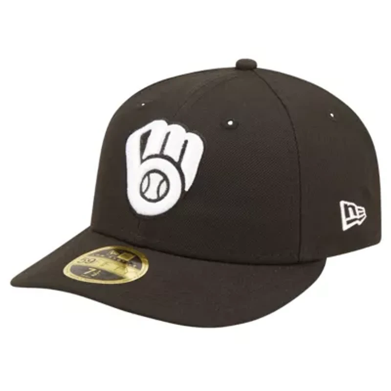 MLB Milwaukee Brewers Low 59FIFTY Fitted Hat