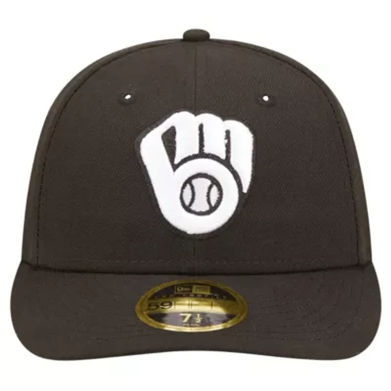 MLB Milwaukee Brewers Low 59FIFTY Fitted Hat