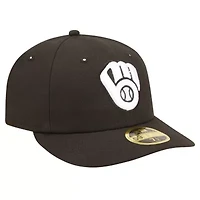 MLB Milwaukee Brewers Low 59FIFTY Fitted Hat
