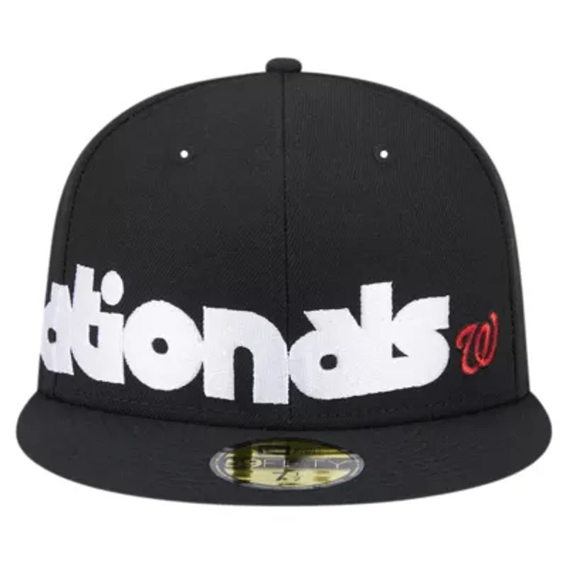 MLB Washington Nationals Checkered Undervisor 59FIFTY Fitted Hat