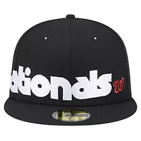 MLB Washington Nationals Checkered Undervisor 59FIFTY Fitted Hat