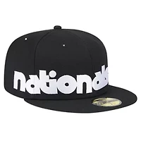 MLB Washington Nationals Checkered Undervisor 59FIFTY Fitted Hat