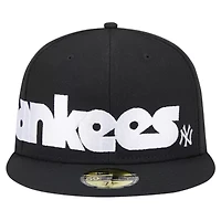 MLB New York Yankees Checkered Undervisor 59FIFTY Fitted Hat