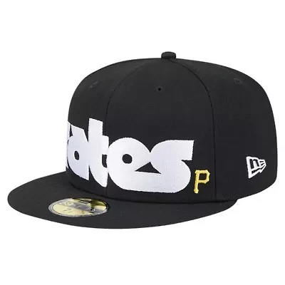 MLB Pittsburgh Pirates Checkered Undervisor 59FIFTY Fitted Hat