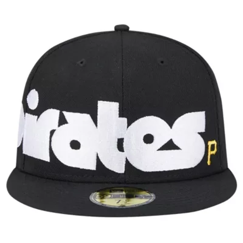 MLB Pittsburgh Pirates Checkered Undervisor 59FIFTY Fitted Hat