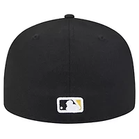 MLB Pittsburgh Pirates Checkered Undervisor 59FIFTY Fitted Hat