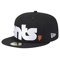 MLB San Francisco Giants Checkered Undervisor 59FIFTY Fitted Hat