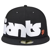 MLB San Francisco Giants Checkered Undervisor 59FIFTY Fitted Hat