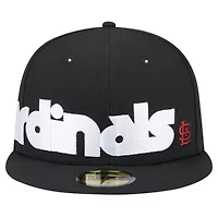 MLB St. Louis Cardinals Checkered Undervisor 59FIFTY Fitted Hat