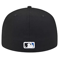 Toronto Blue Jays MLB Checkered Undervisor 59FIFTY Fitted Hat
