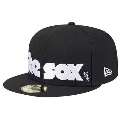 Chicago White Sox MLB Checkered Undervisor 59FIFTY Fitted Hat